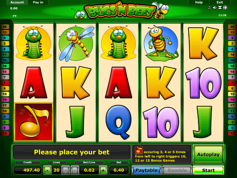 Spiele Bugs N Bees - Video Slots Online Spiele Bugs N Bees - Video Slots Online