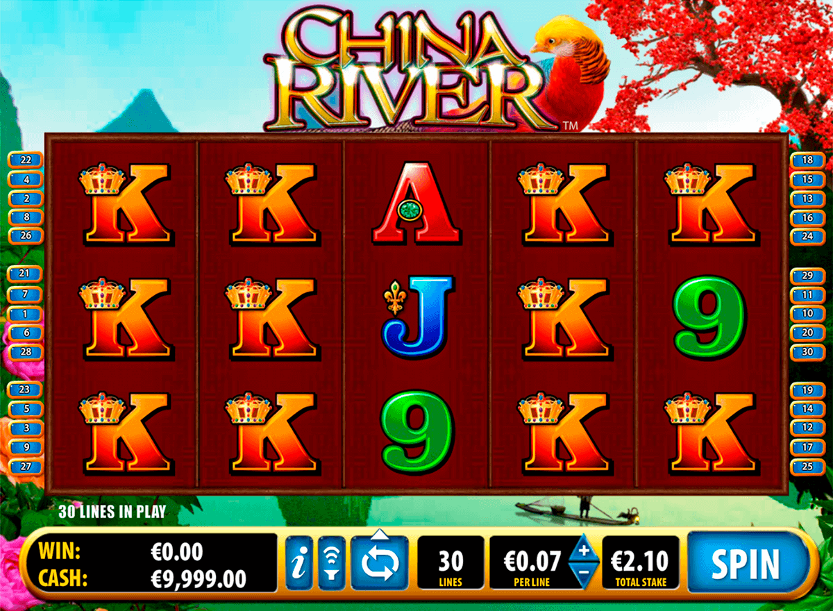 china river bally spielautomaten