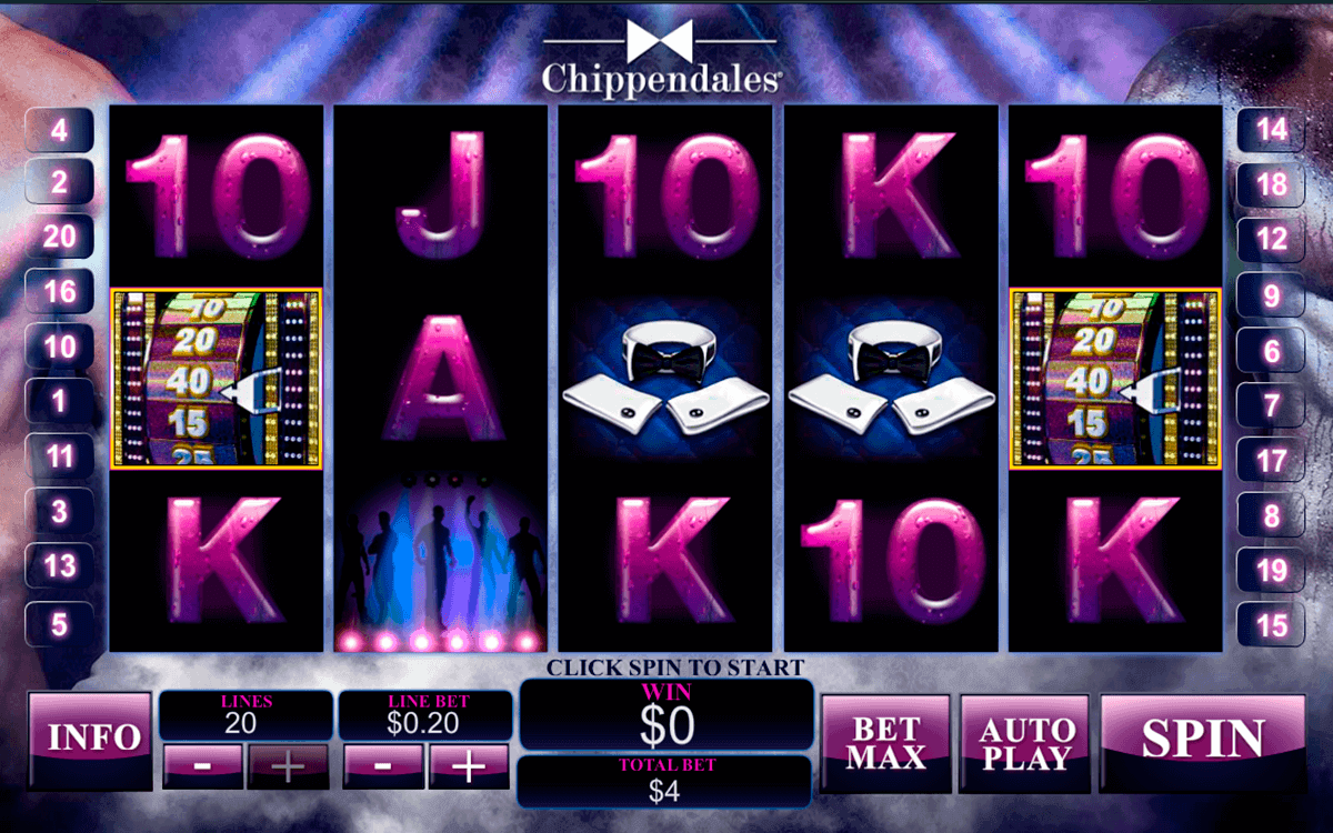 chippendales playtech spielautomaten
