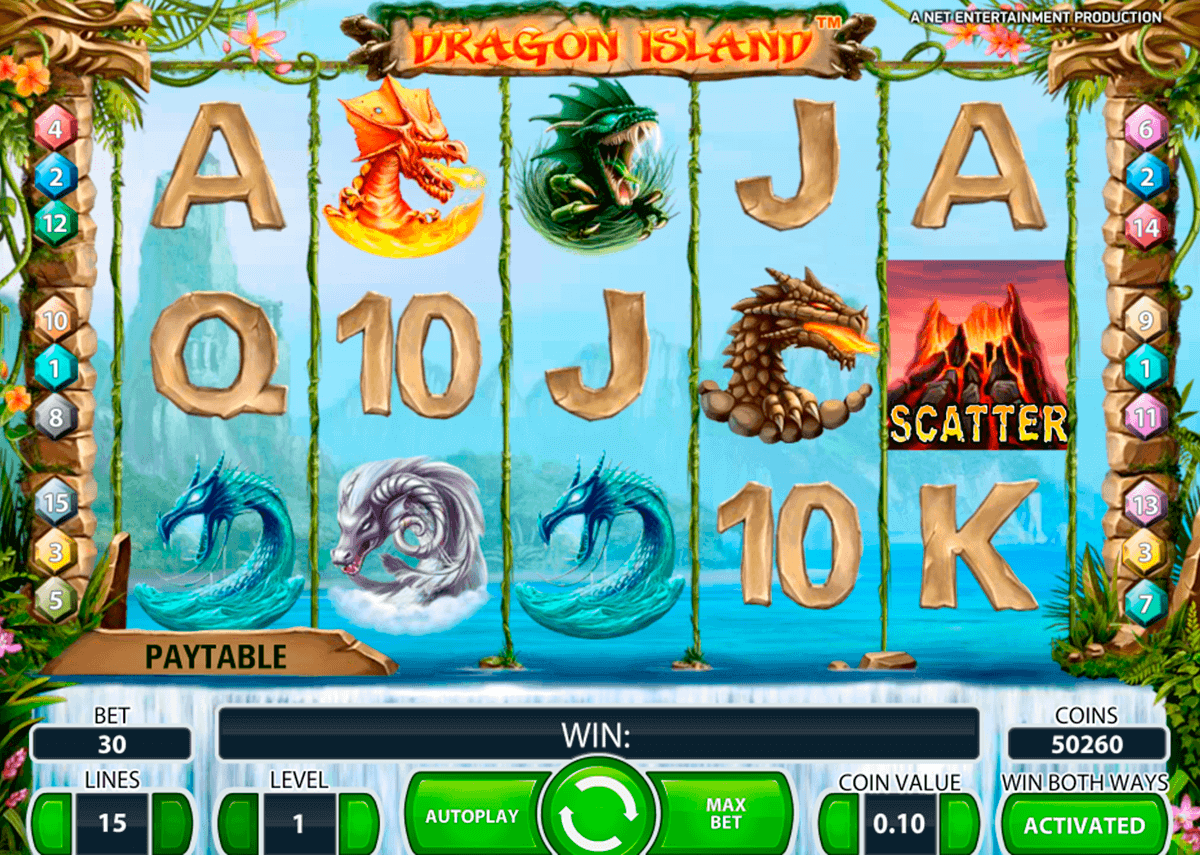 dragon island netent spielautomaten