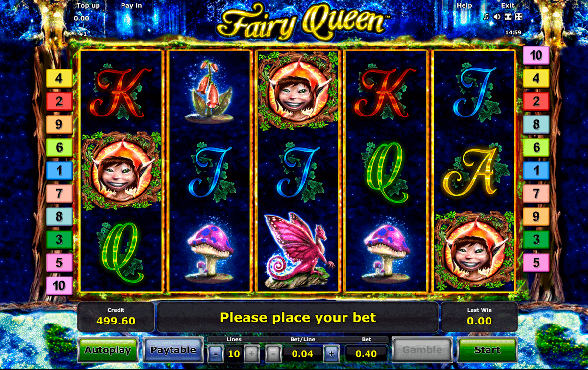 fairy queen novomatic spielautomaten