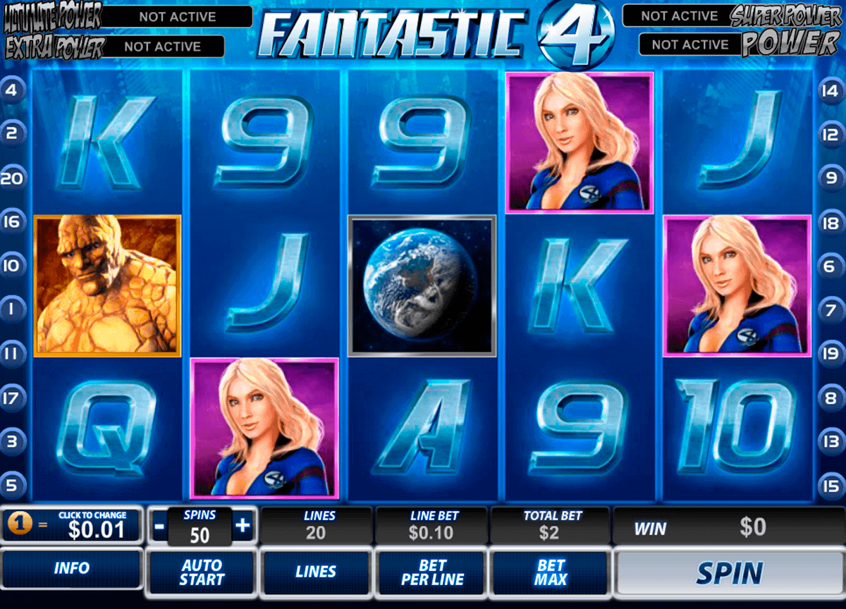 fantastic four playtech spielautomaten