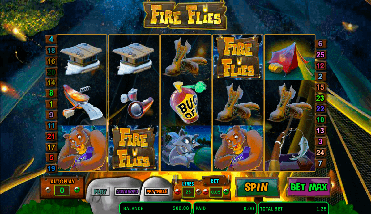 fire flies amaya spielautomaten