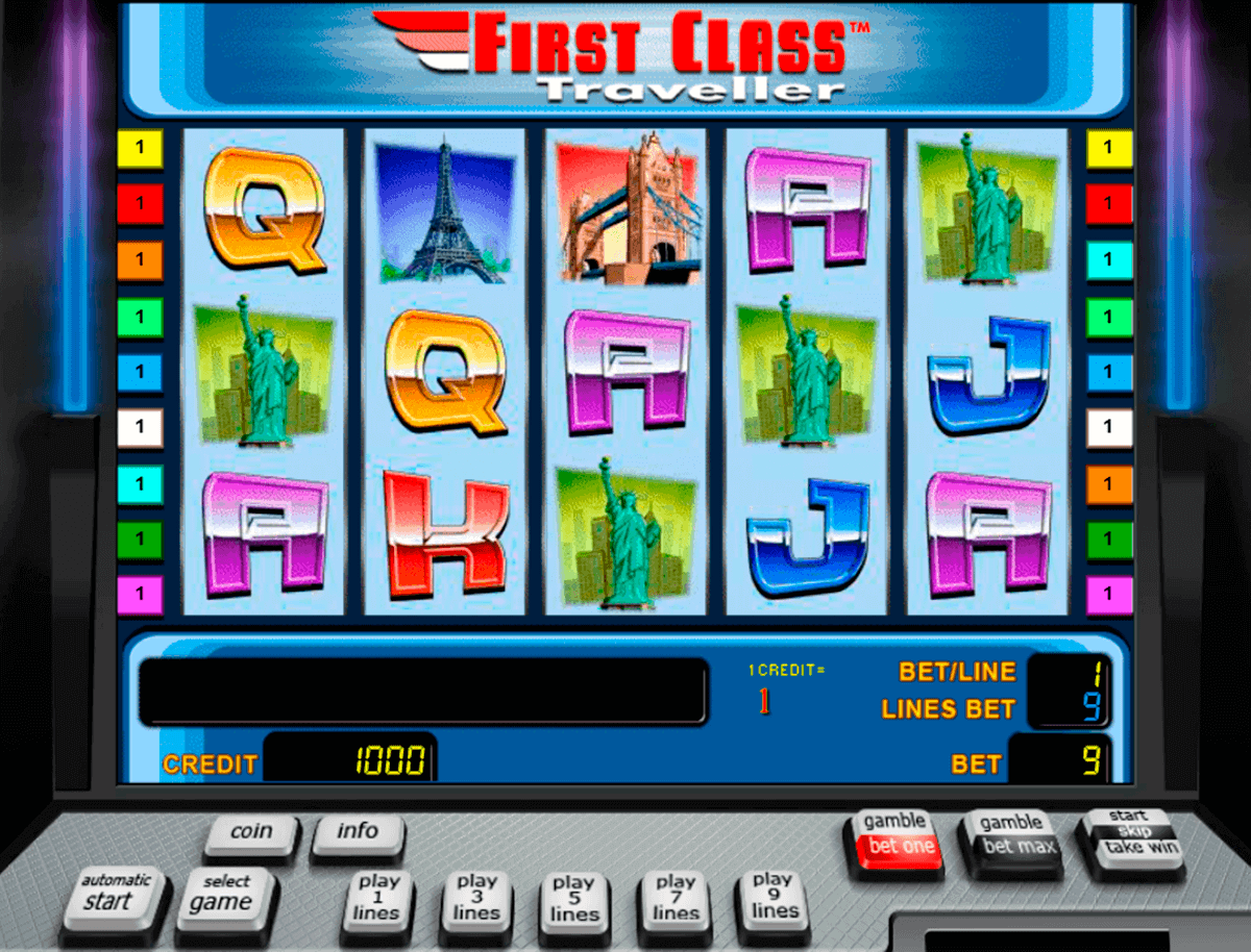 first class traveller novomatic spielautomaten