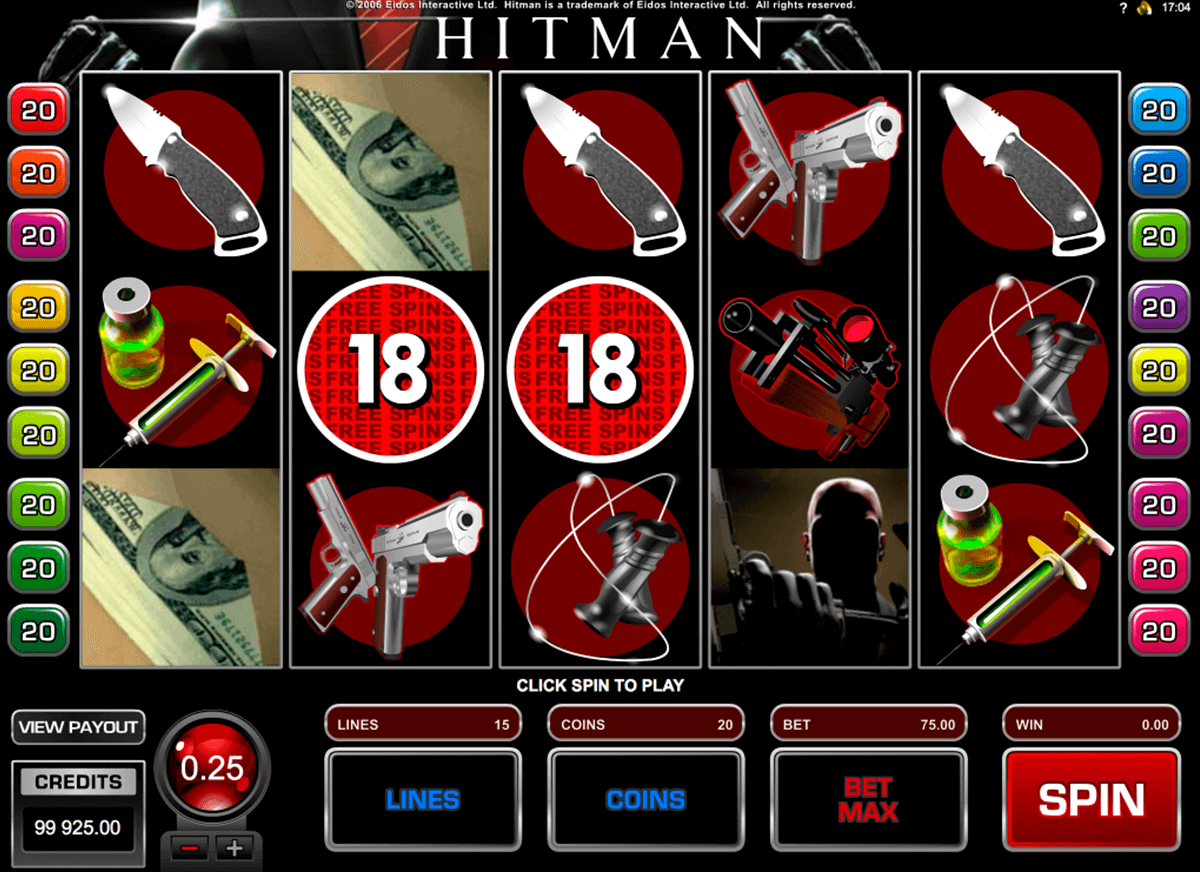 hitman microgaming spielautomaten