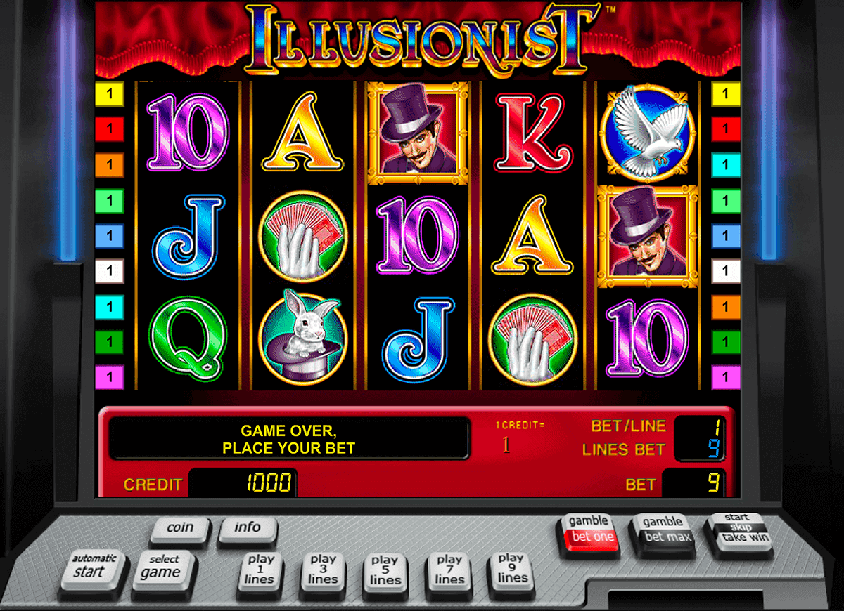illusionist novomatic spielautomaten