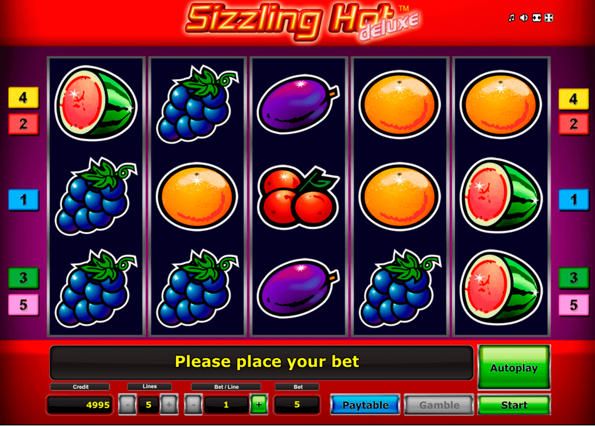 Sizzling hot deluxe casino online no deposit