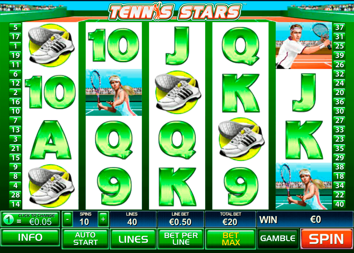 tennis stars playtech spielautomaten
