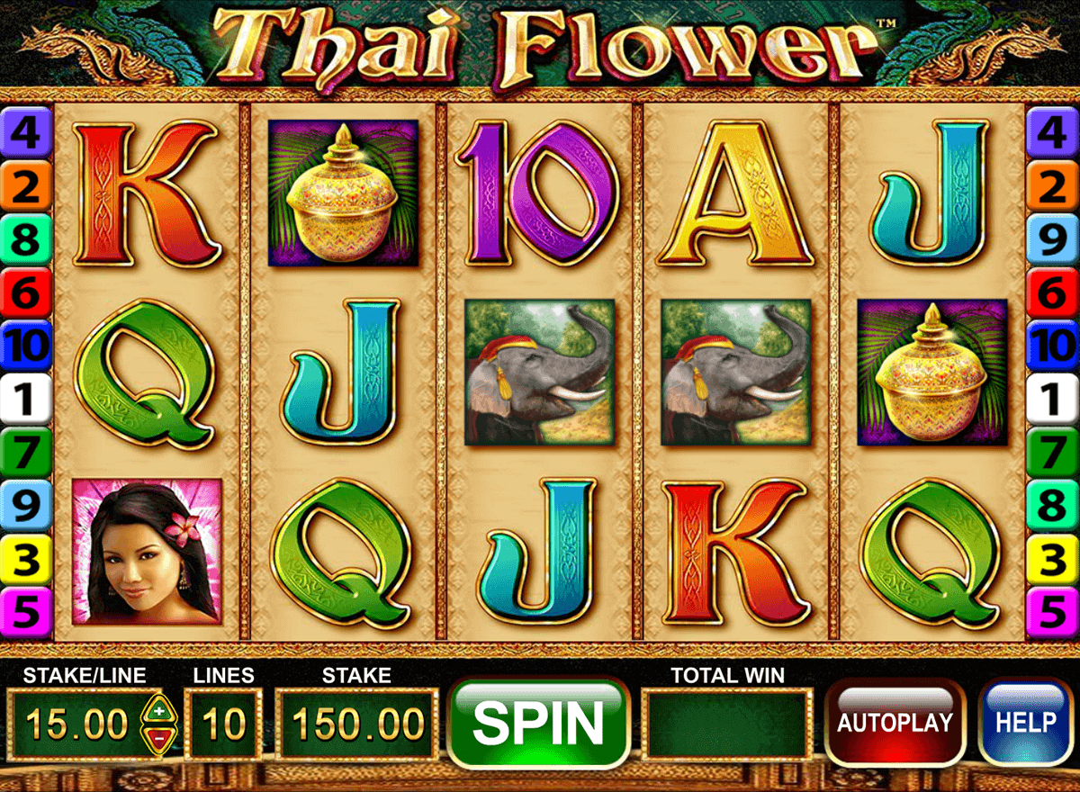 thai flower barcrest spielautomaten