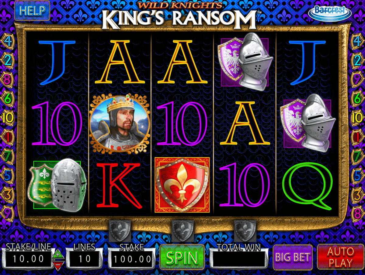wild knights kings barcrest spielautomaten