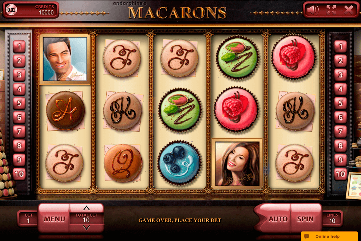 macarons endorphinam